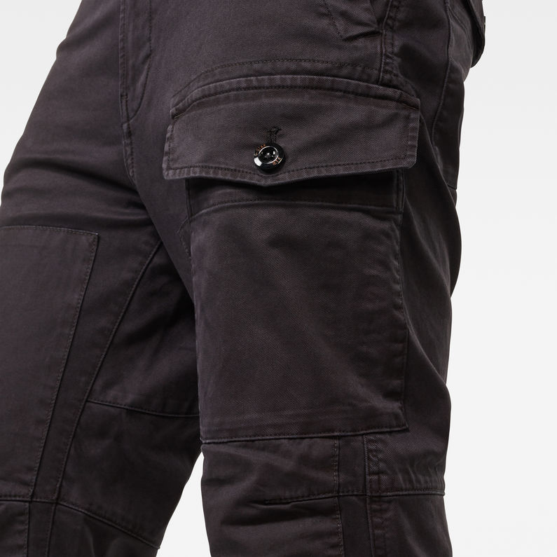 G-Star RAW® Pantalon Torrick Relaxed Noir detail shot