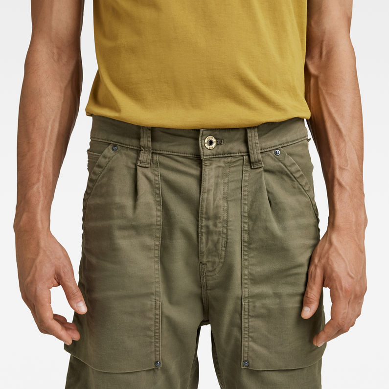 G-Star RAW® Fatigue Relaxed Tapered Hose Grün detail shot