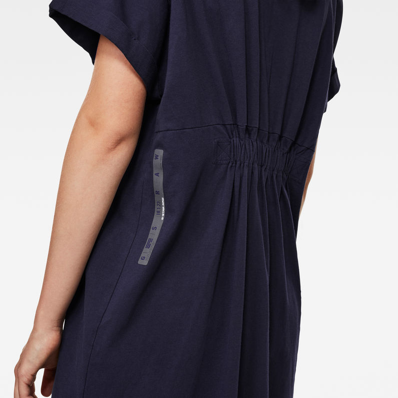 G-Star RAW® Robe New Disem Turtle Loose Bleu foncé