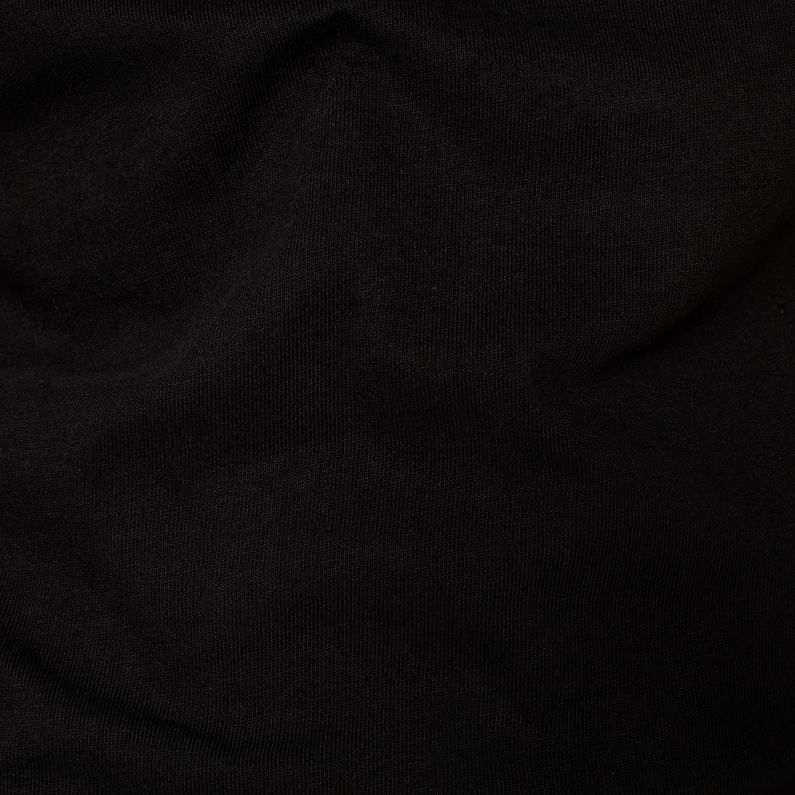 G-Star RAW® T-Shirt Sport Tape Logo Noir