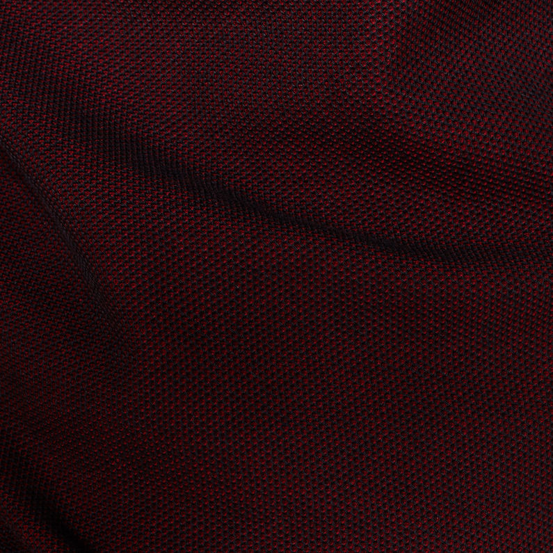 G-Star RAW® Jirgi Zip Tape Detail Funnel T-Shirt Red