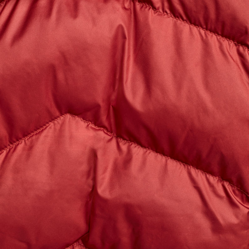 G-Star RAW® Chaqueta Whistler Hooded Puffer Rojo fabric shot