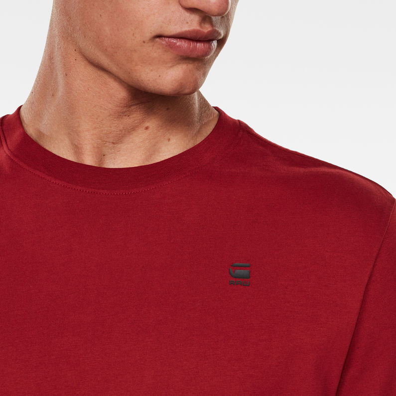 g star raw red t shirt