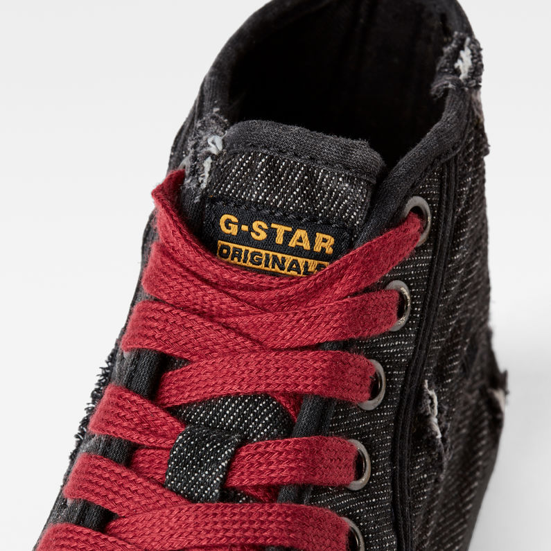 G-Star RAW® Rovulc 50 years Denim Mid Sneakers ブラック detail