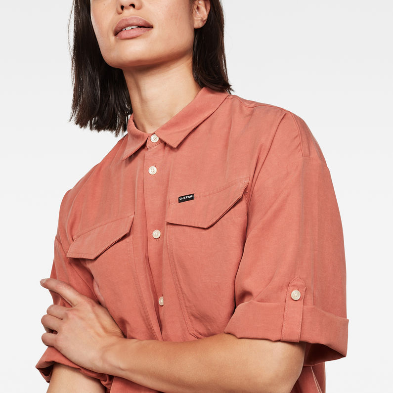G-Star RAW® Joosa Button Up Shirt Rojo