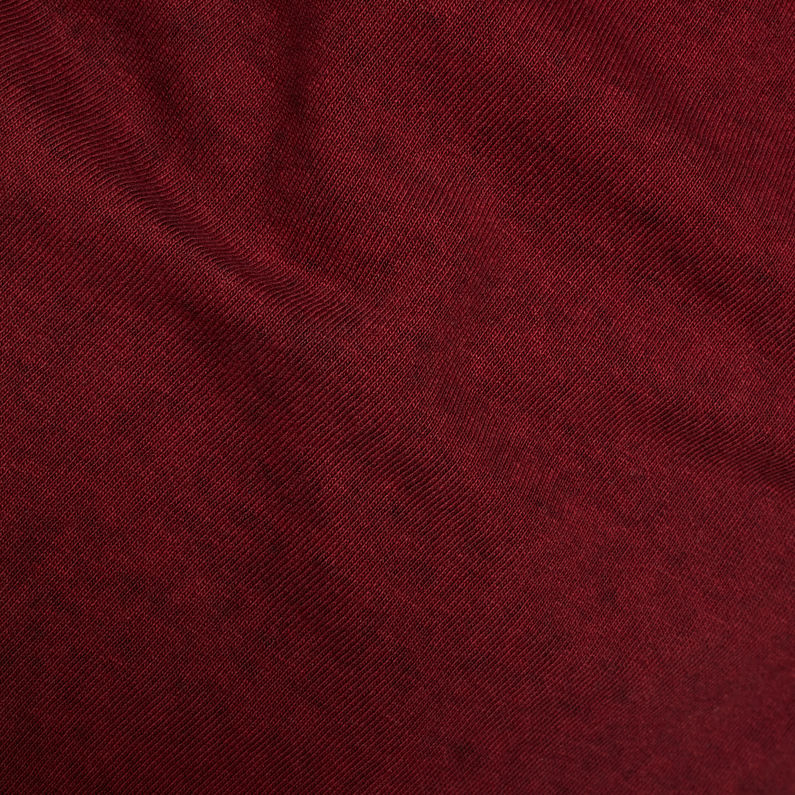 G-Star RAW® T-Shirt Logo Overdyed Rouge