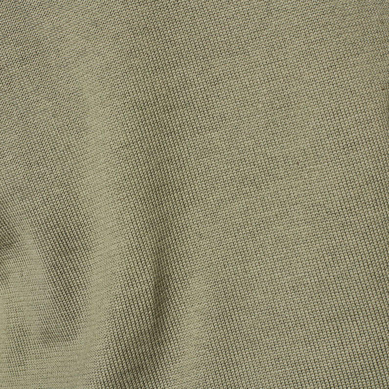 G-STAR® Premium Basic Knit Green fabric shot
