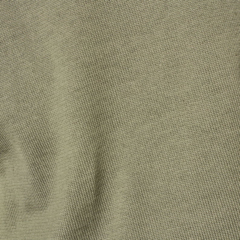G-Star RAW® Premium Basic Knit Green fabric shot