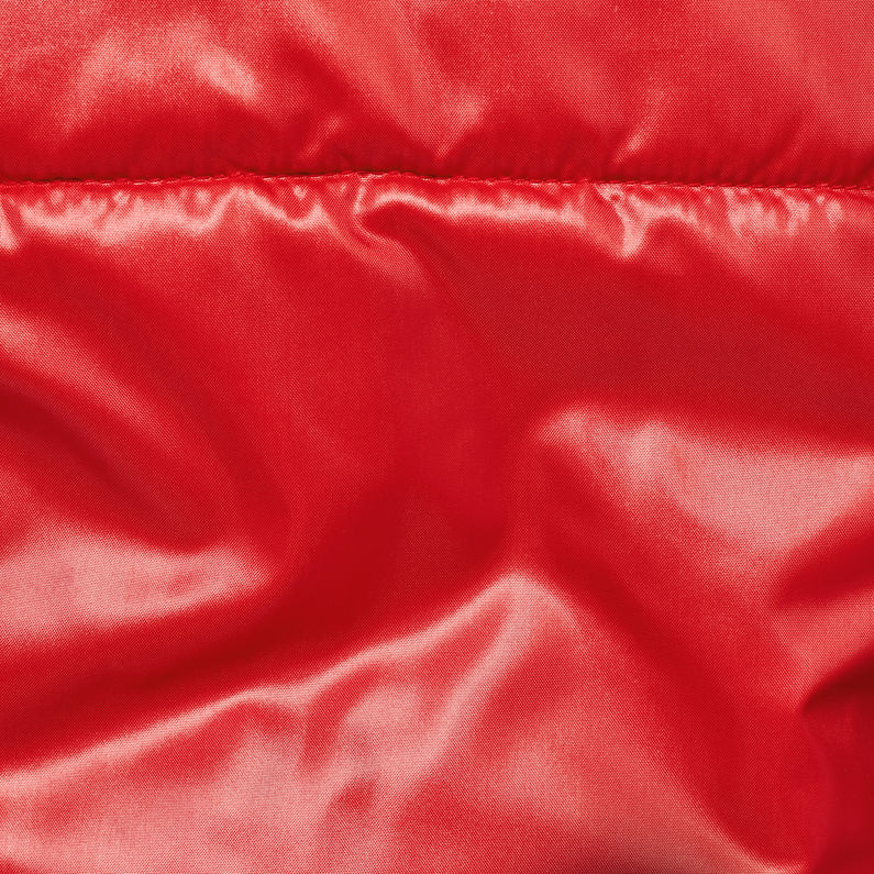 G-Star RAW® Short Padded Jacket Red fabric shot