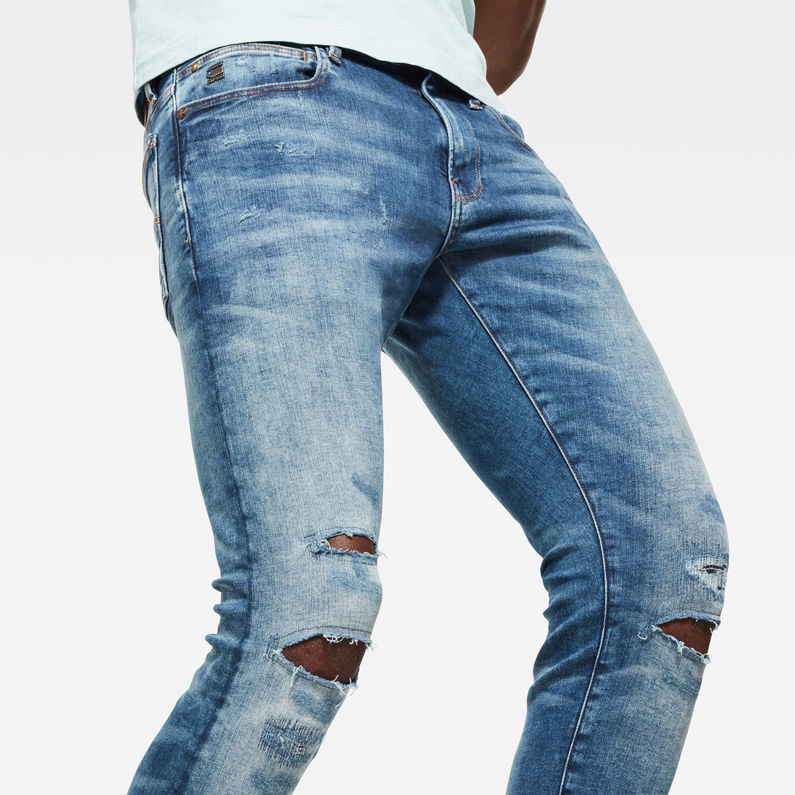 G-Star RAW® 4101 Lancet Skinny Jeans ミディアムブルー