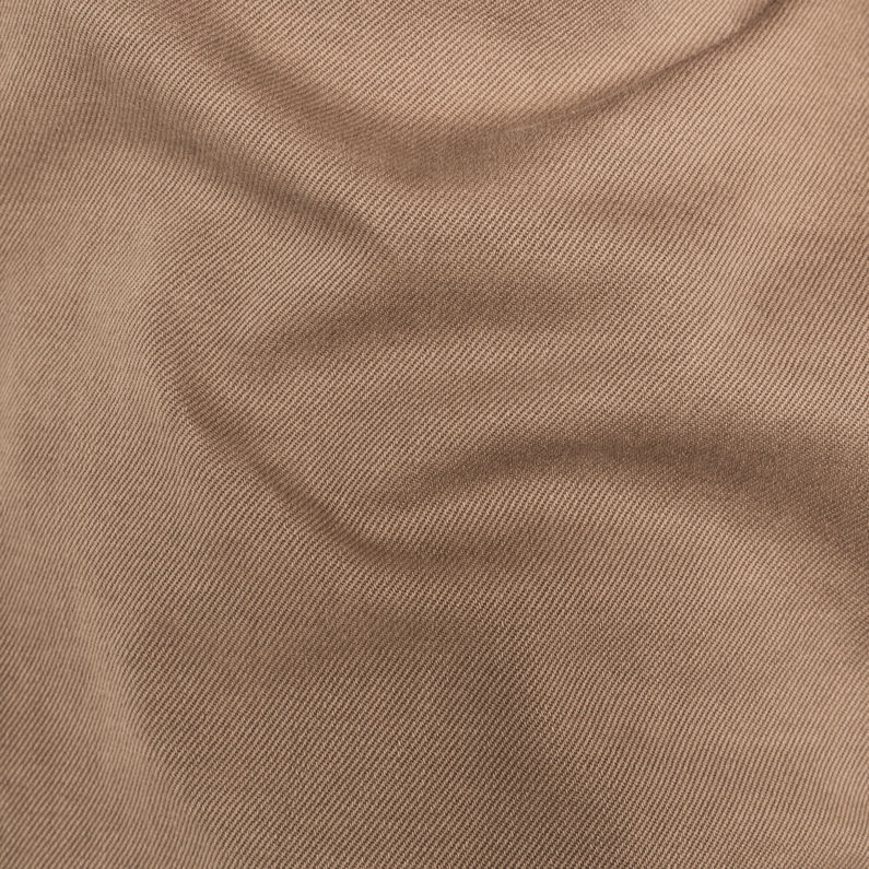 G-STAR® Weld High Slim Chinohose Braun fabric shot