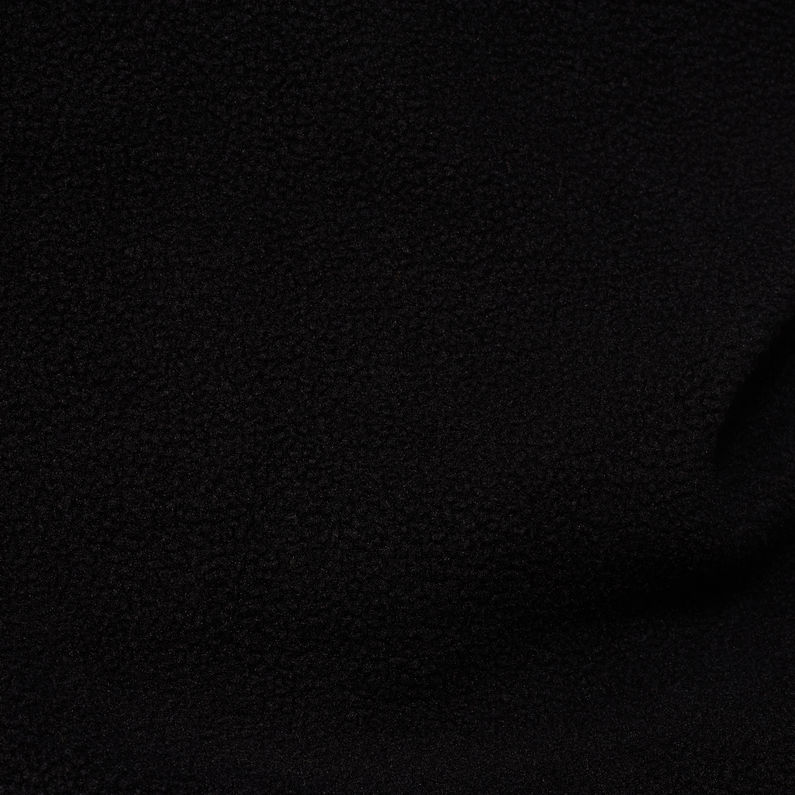G-Star RAW® Pull Tech Fleece Funnel Zip Noir fabric shot