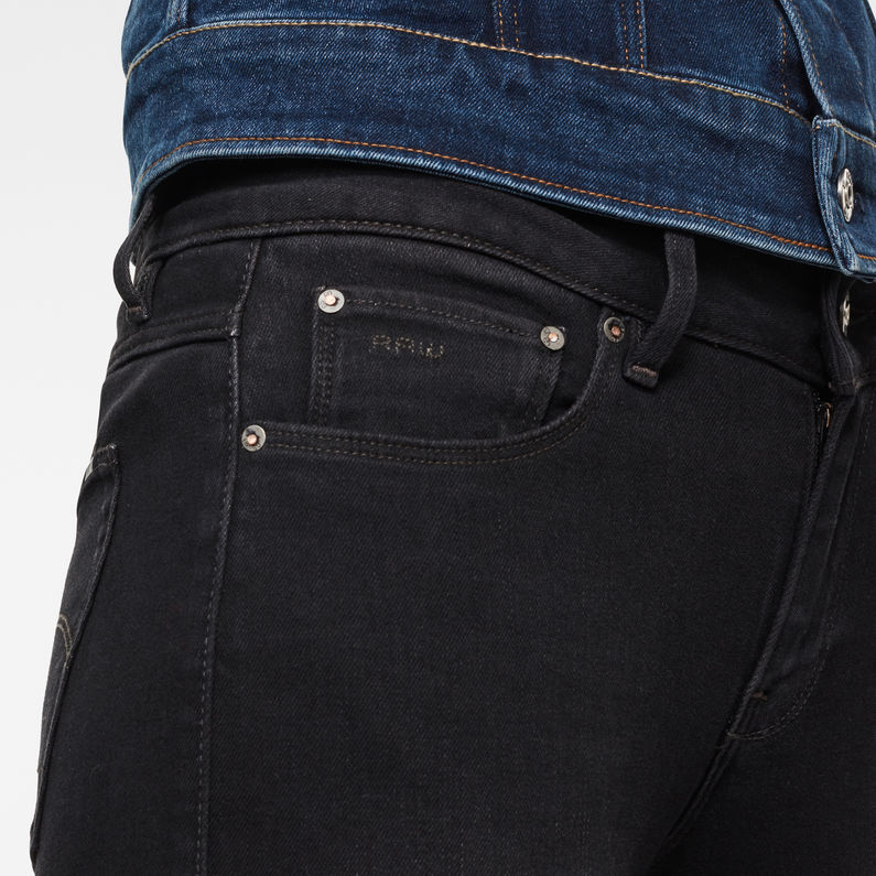 G-Star RAW® 3301 Mid Skinny Jeans Grau