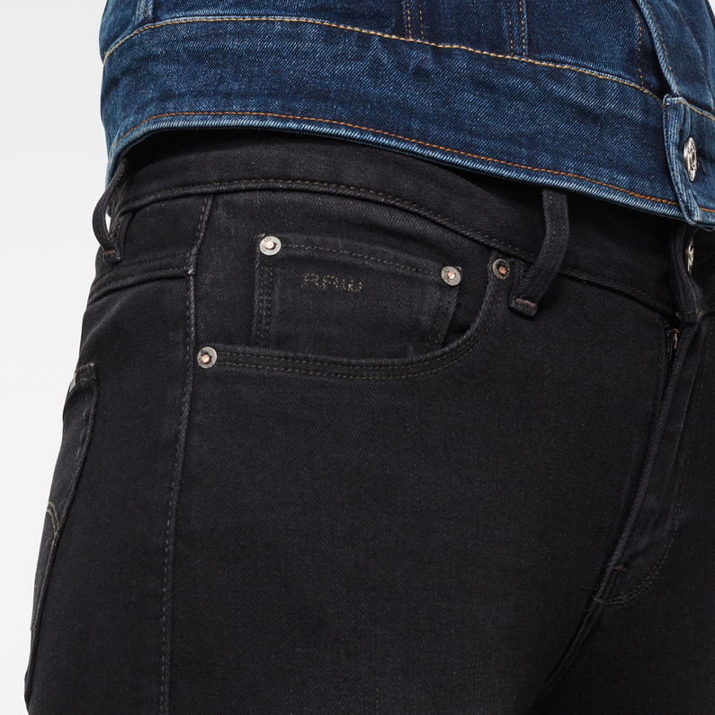 G-Star RAW® 3301 Mid Skinny Jeans Grijs