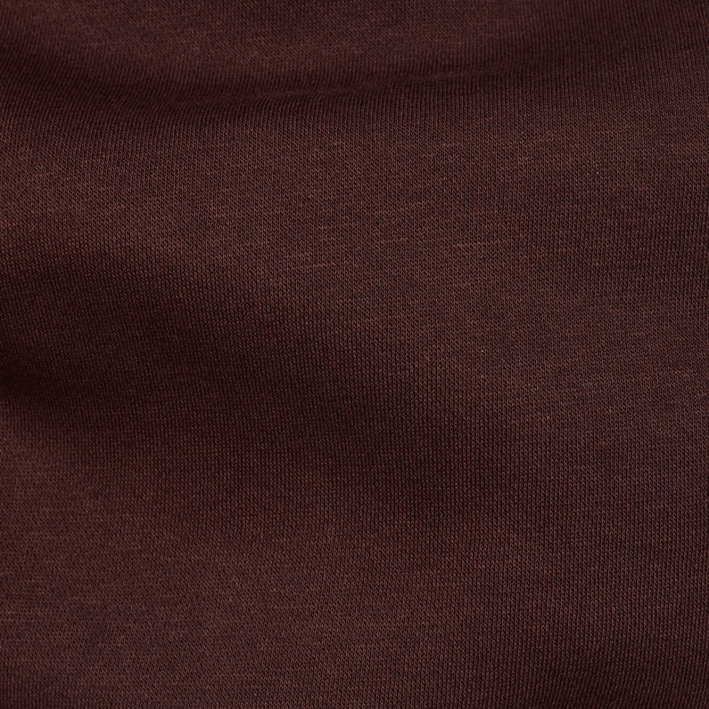 G-Star RAW® Sudadera con capucha Premium Core Morado fabric shot