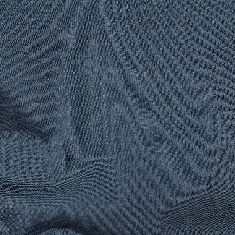 G-Star RAW® Core Straight Top Medium blue fabric shot
