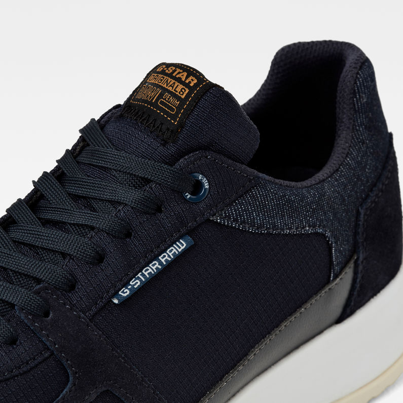 G-Star RAW® Rackam Reduc Sneaker Dunkelblau detail
