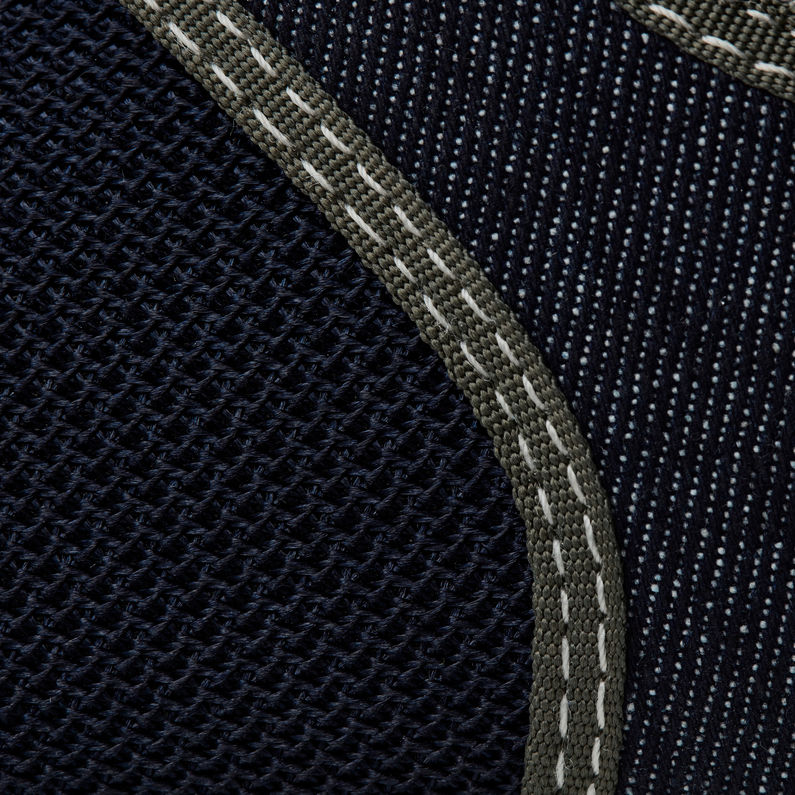 G-Star RAW® Baskets Calow II Bleu foncé fabric shot