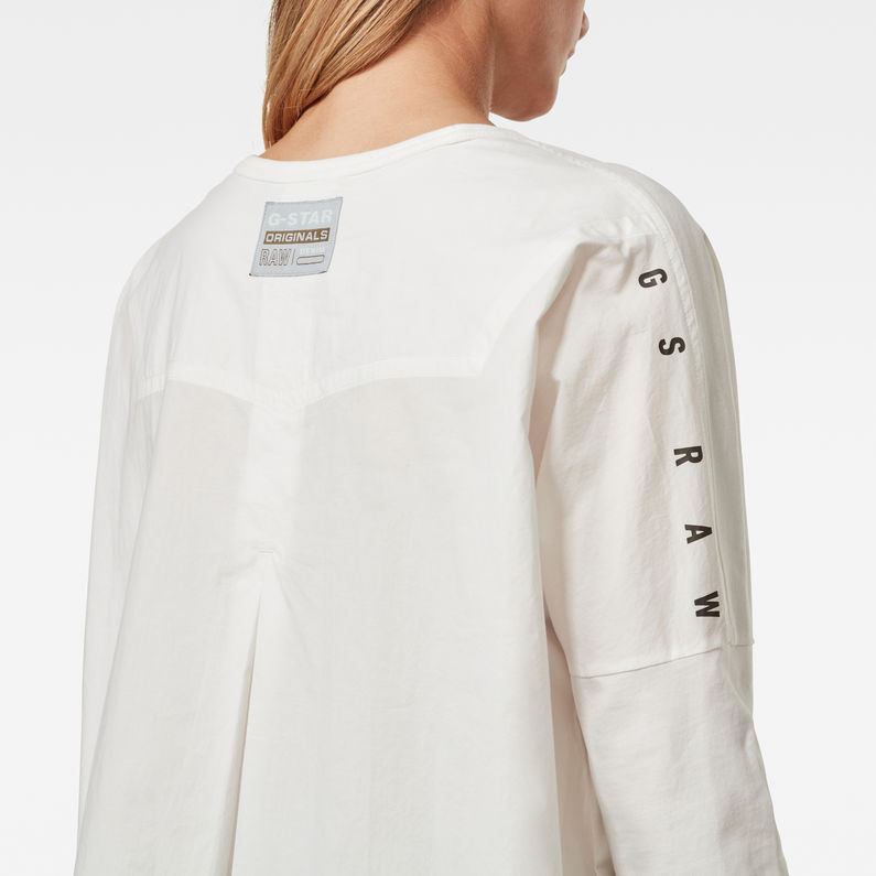 G-Star RAW® Top GSRAW GR Loose Beige detail shot