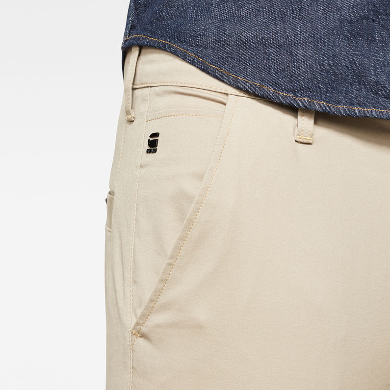 G-STAR® Slim Chino Beige detail shot