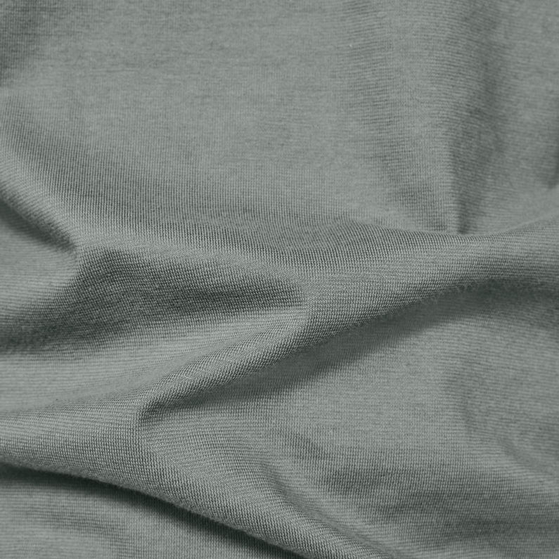 G-Star RAW® Tape Logo Lash T-Shirt Grey fabric shot