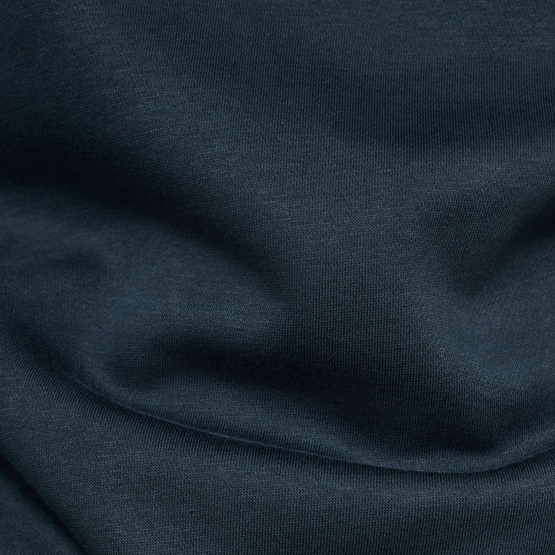 G-STAR® Reinforced Crew Sweater Dark blue fabric shot