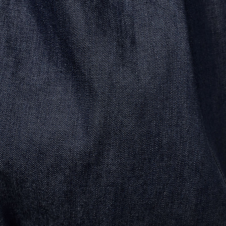 G-Star RAW® Korte Overhemdjurk Donkerblauw
