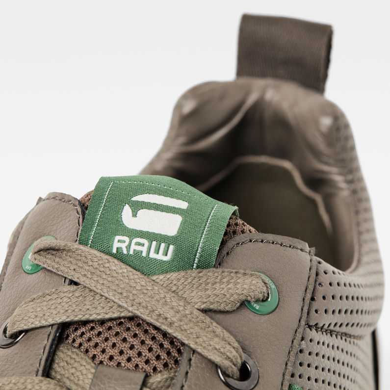 G-STAR® Rackam Core Low Sneaker Grau detail