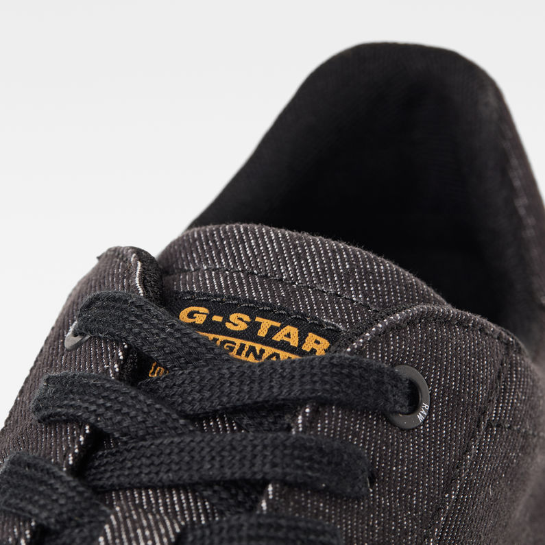 G-Star RAW® Cadet II Sneaker Schwarz detail