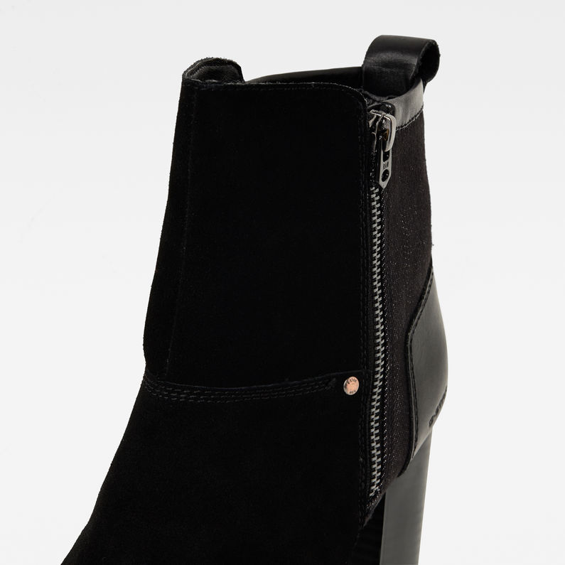 G-STAR® Labour Zip Boots Black detail