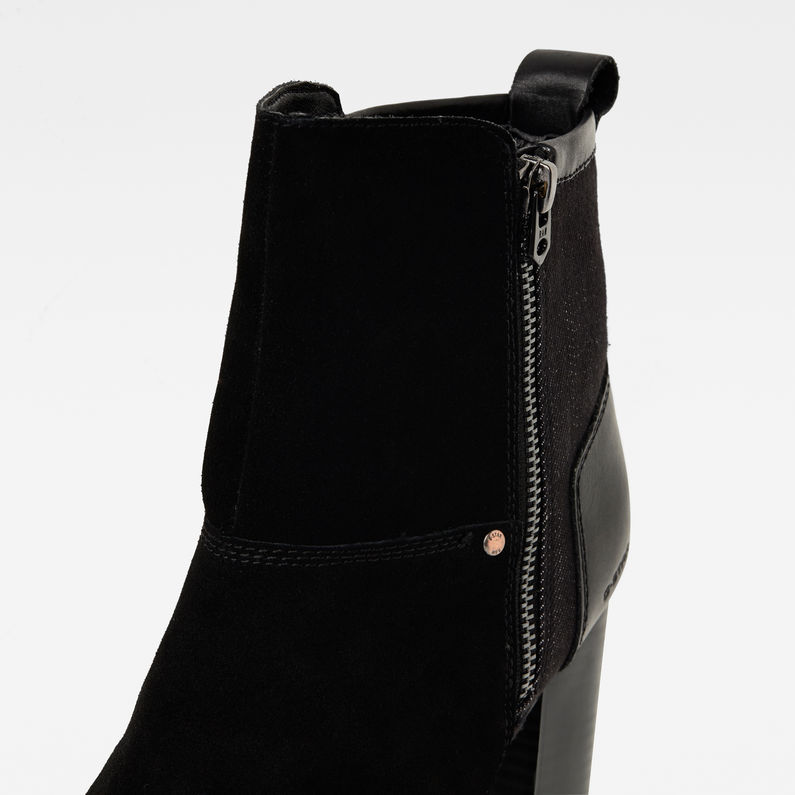 G-Star RAW® Bottines Labour Zip Noir detail