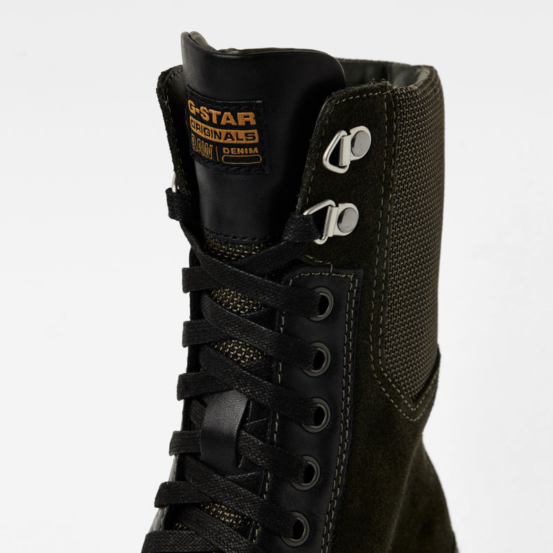 G-STAR® Duty Utility Boots Black detail