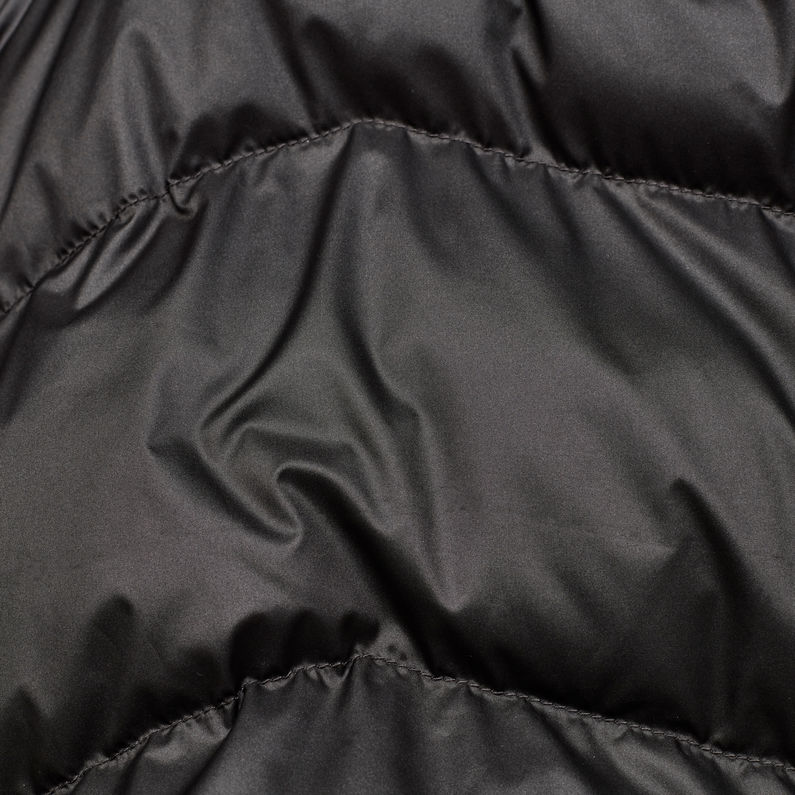 G-Star RAW® Parka Whistler Hooded Noir fabric shot