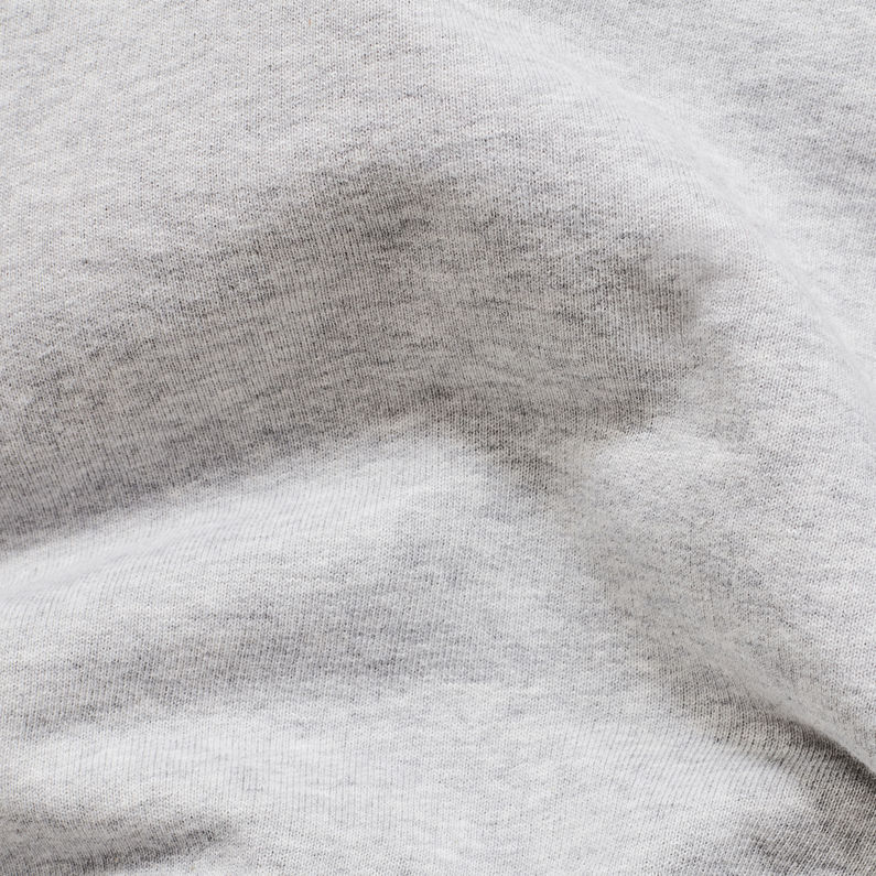 G-Star RAW® Graphic Core Sweater Grey fabric shot