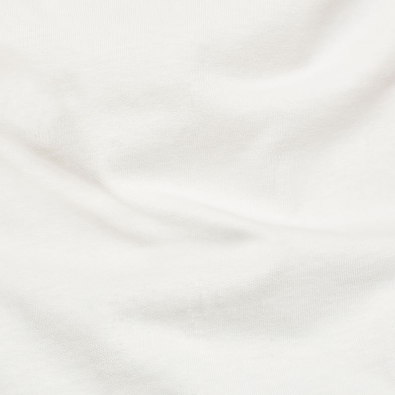 G-Star RAW® T-shirt Premium Core Beige fabric shot