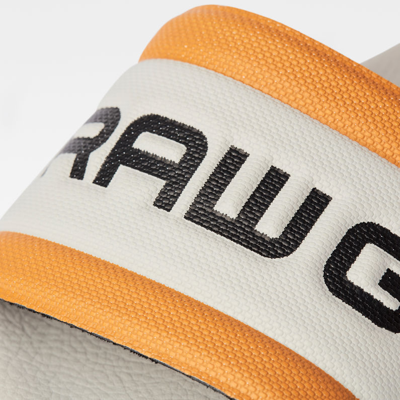 G-STAR® Chanclas Cart Slide III Beige detail