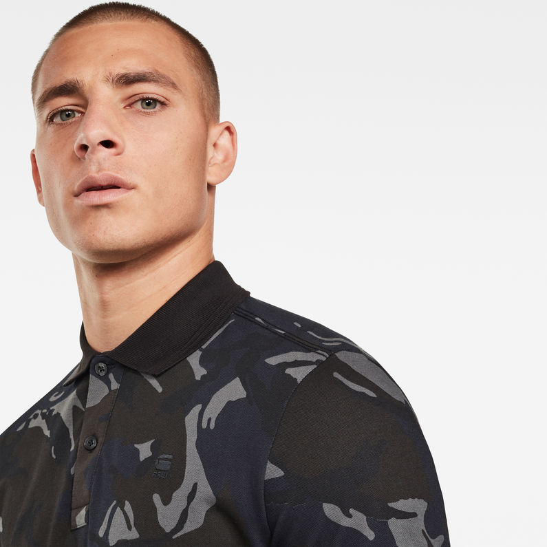 G-STAR® Camo Allover Slim Polo Multi color