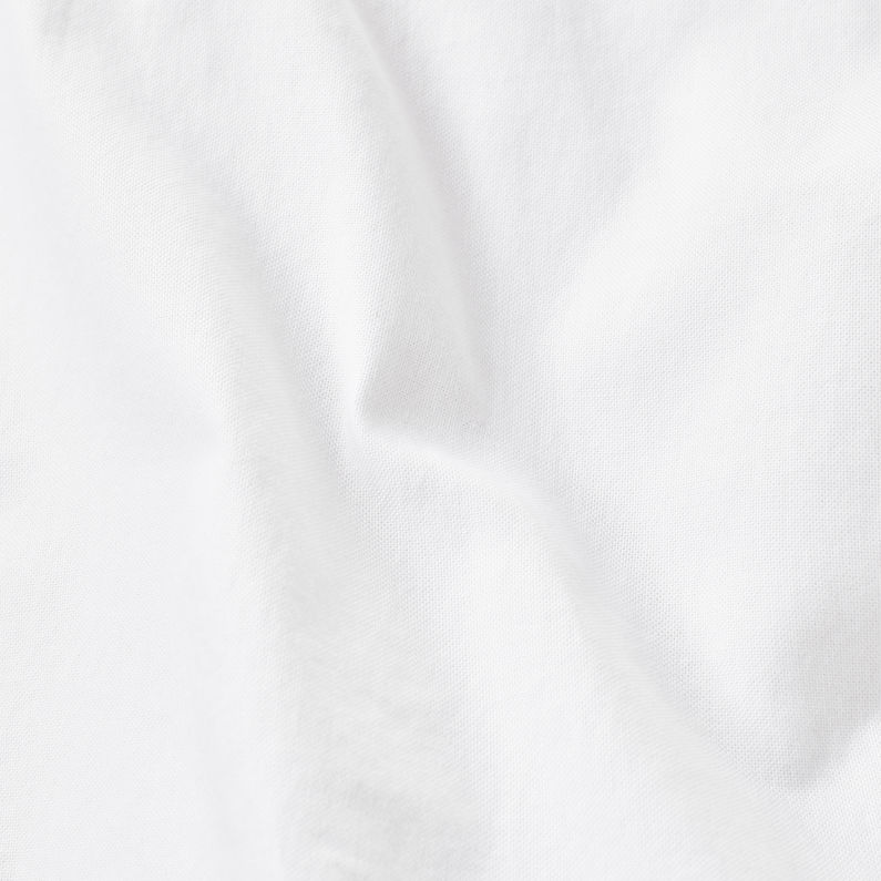 G-Star RAW® Camisa Slanted Pocket Straight Blanco
