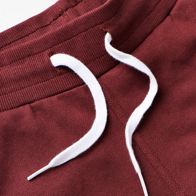 G-Star RAW® Slim Jogginghose Rot detail shot
