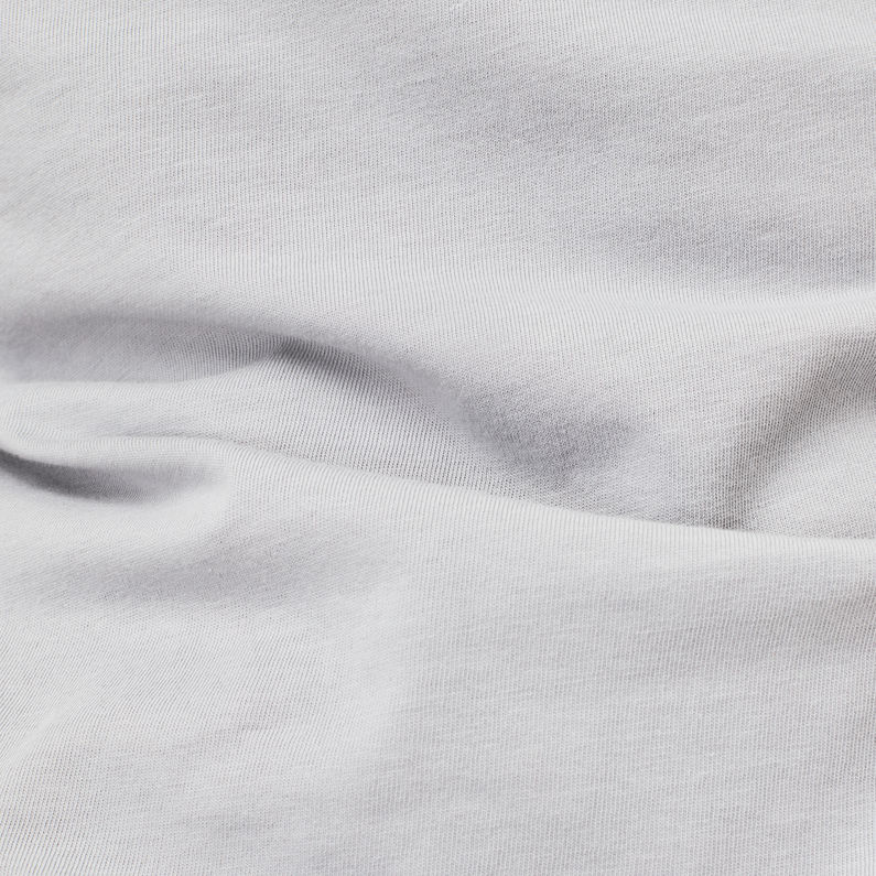 G-Star RAW® Text Graphic slim T-Shirt Grijs fabric shot