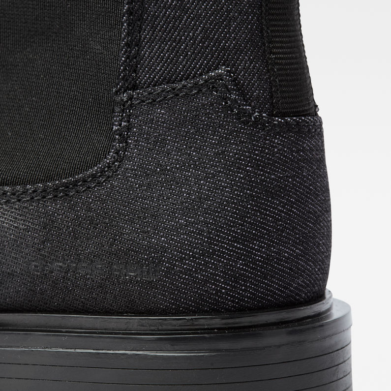 G-STAR® Vacum Chelsea Boots Zwart detail
