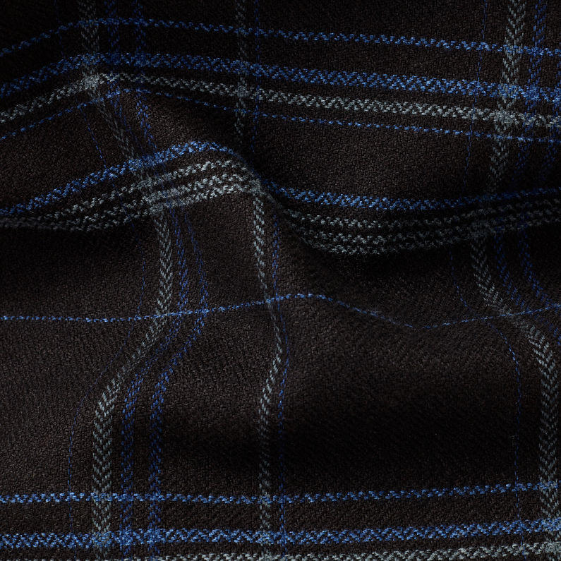 G-STAR® 3301 Slim Check Hemd Schwarz