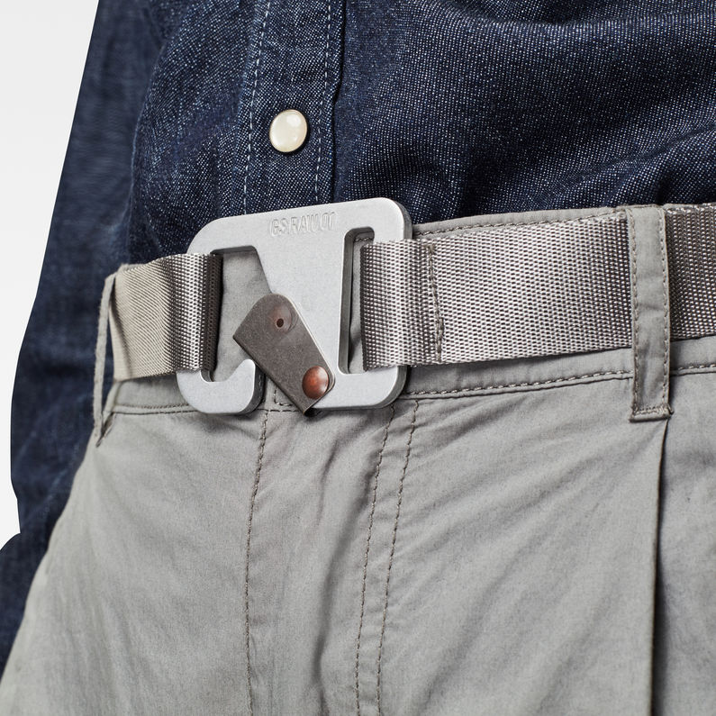 G-STAR® Chino short wmn Grau detail shot