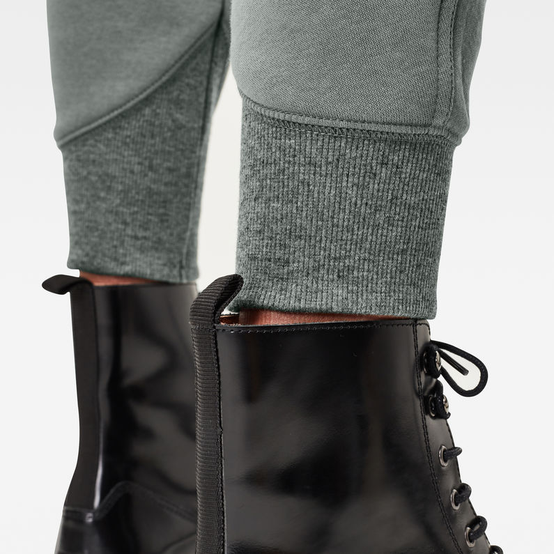 G-Star RAW® Premium Core 3D Tapered Sweatpants Grey detail shot
