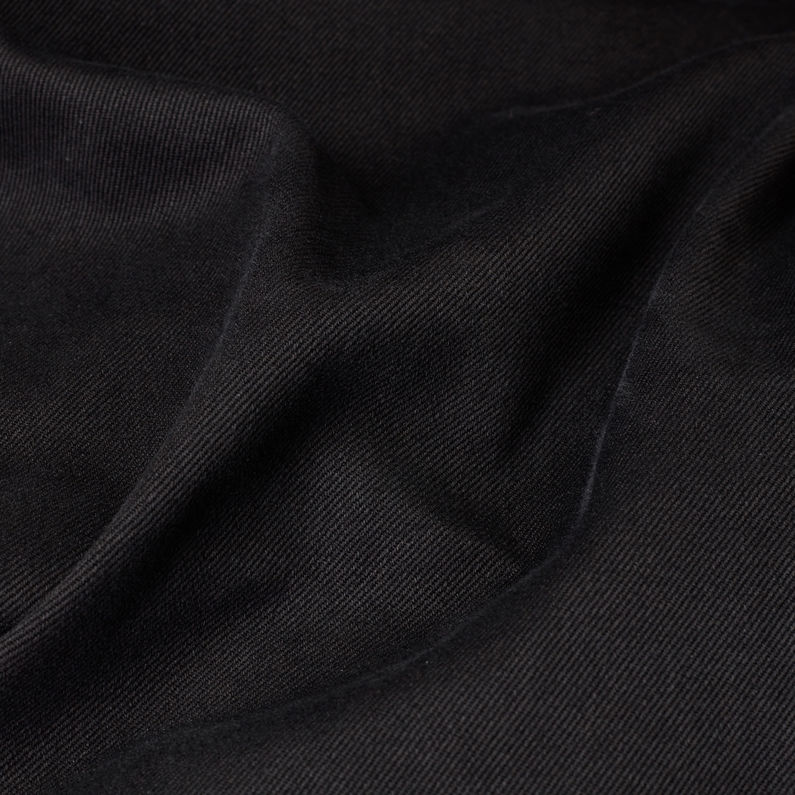 G-Star RAW® Weld High Slim Chinohose Schwarz fabric shot