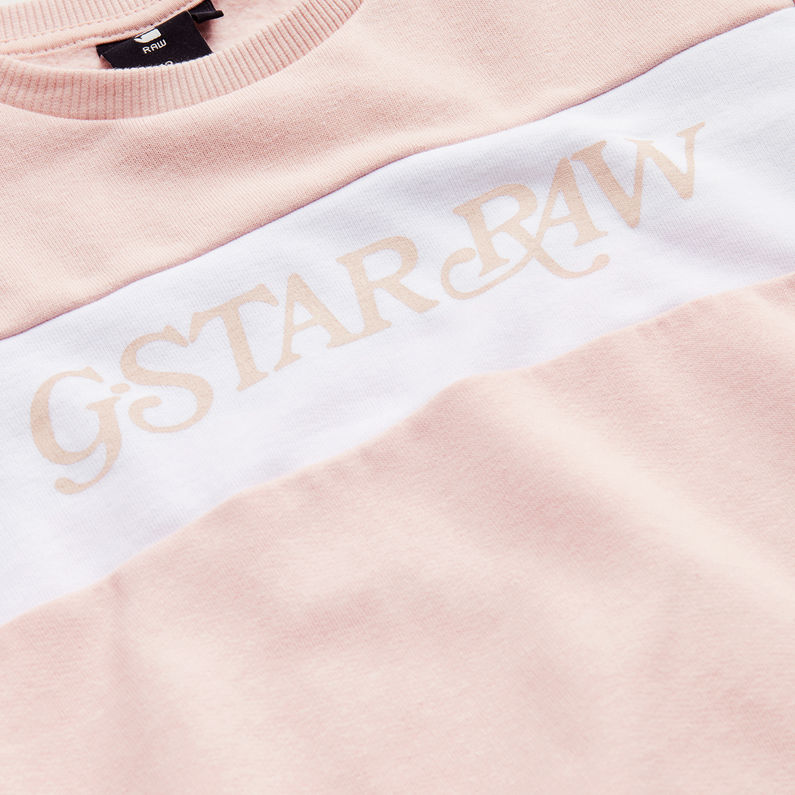 G-Star RAW® Sweater Roze detail shot