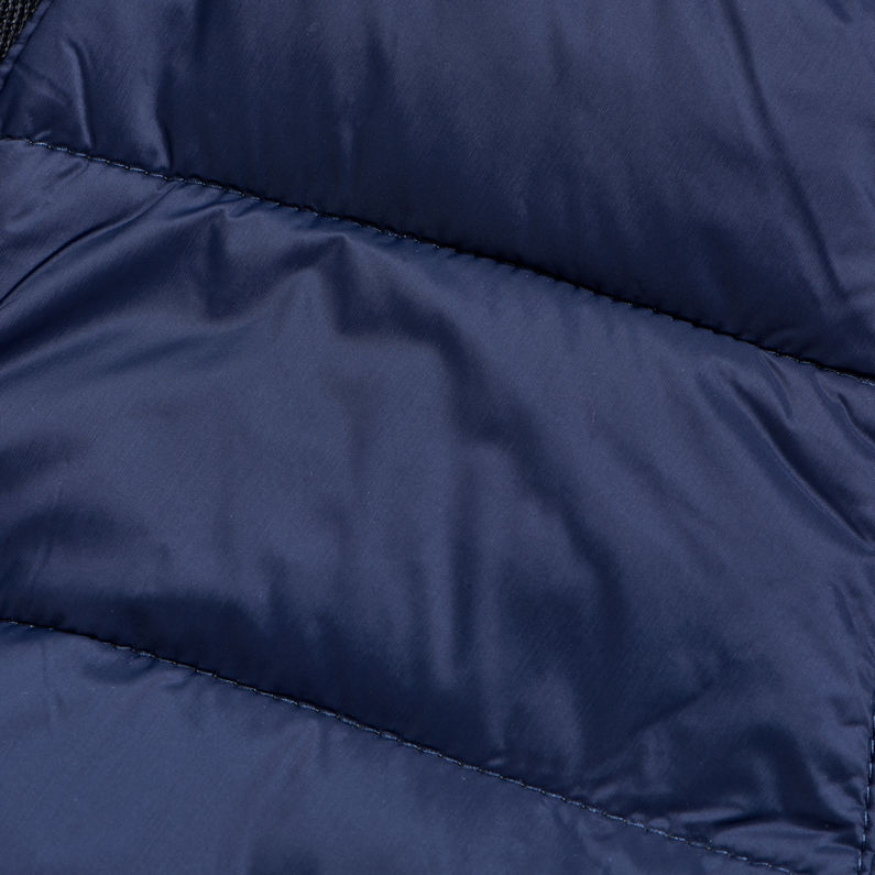 G-Star RAW® Attacc quilted Jacket Dark blue fabric shot