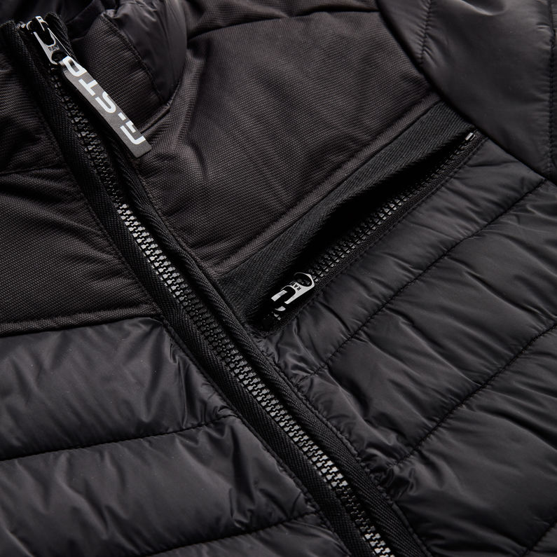G-Star RAW® Attacc quilted Jacket Black detail shot