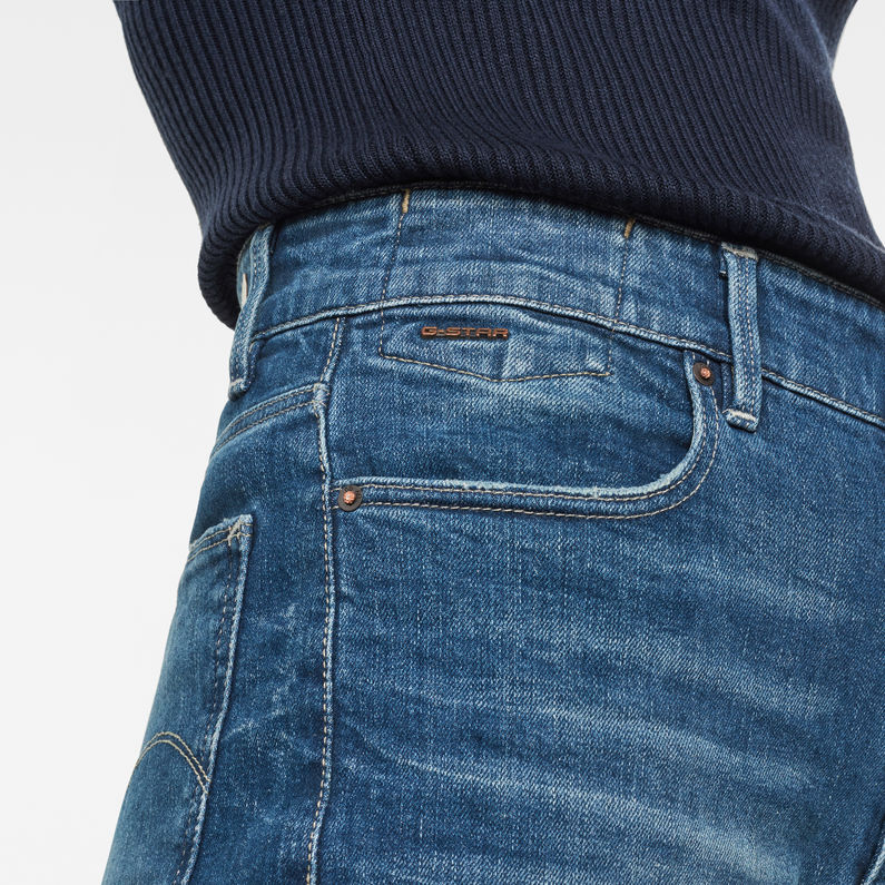 G-STAR® Janeh Ultra High Mom Ankle Jeans Mittelblau