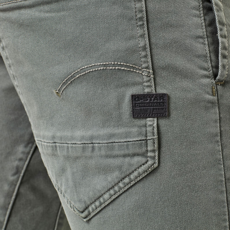 G-Star RAW® D-Staq 3D Slim Jeans Grijs detail shot